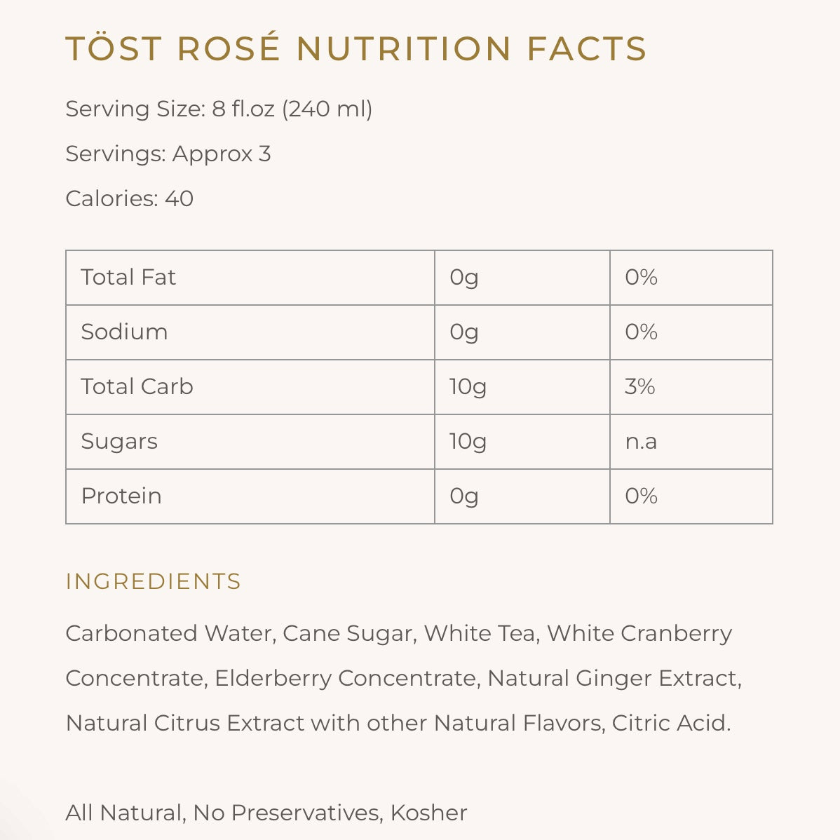 Töst Rosé