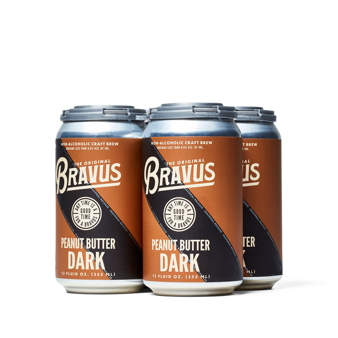 Bravus Peanut Butter Dark | Non-Alcoholic