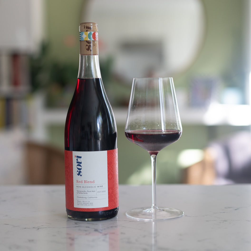 Sovi Non-Alcoholic Red Blend | Bottle