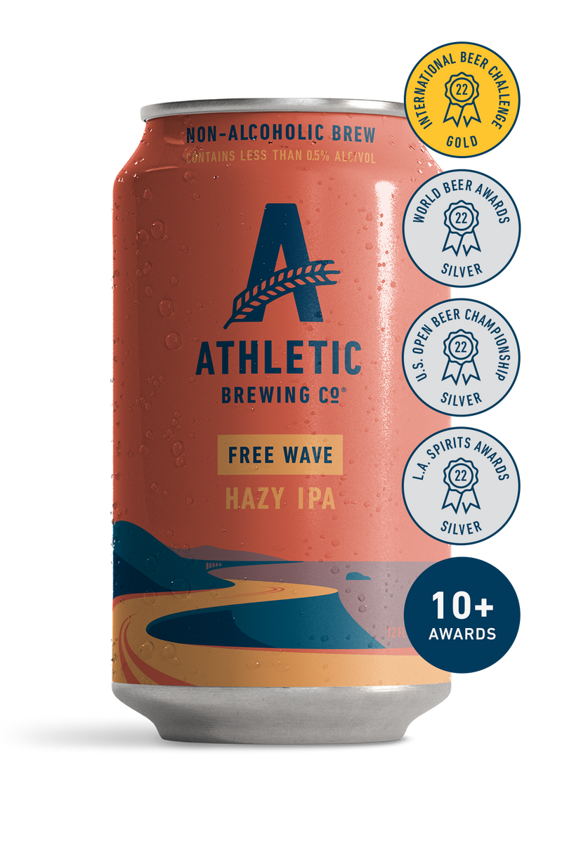 Athletic Free Wave Hazy IPA | Non-Alcoholic