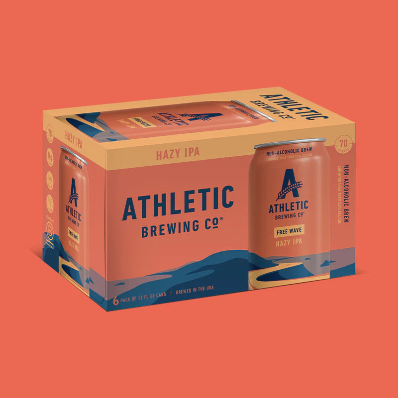 Athletic Free Wave Hazy IPA | Non-Alcoholic
