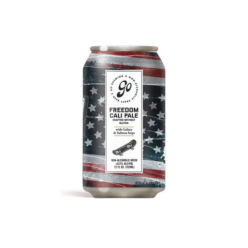 Go Brewing Freedom Cali Pale   | Non-Alcoholic & Gluten Free
