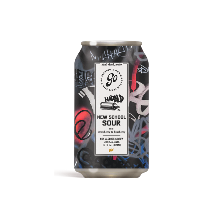 Go Brewing New School Sour Berry | Non-Alcoholic