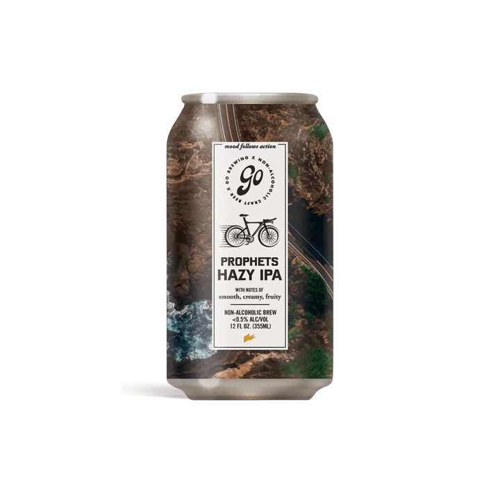 Go Brewing Prophet's Hazy IPA   | Non-Alcoholic