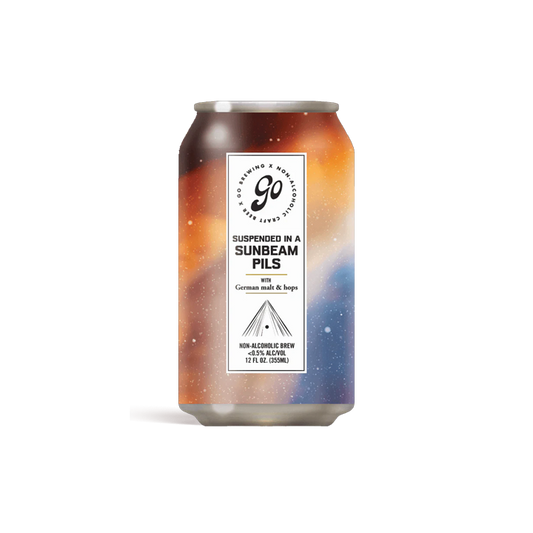 Go Brewing Suspended in a Sunbeam Pils | Non-Alcoholic