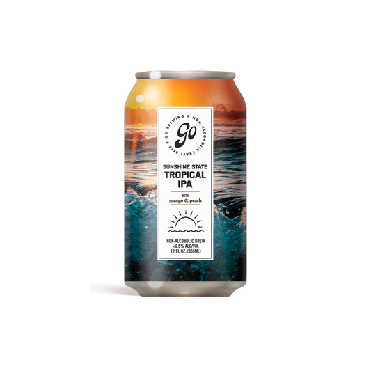 Go Brewing Sunshine State Tropical IPA  | Non-Alcoholic